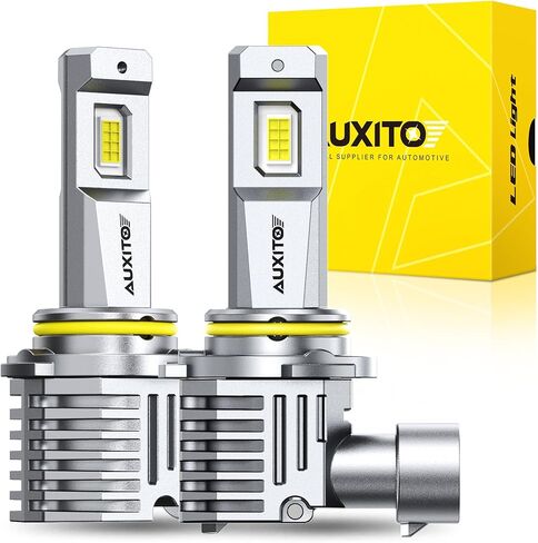 "مصباح AUXITO H3 LED، 16,000LM 600% أكثر سطوعًا، عمر 10 سنوات، مقاس 1:1 Plug-n-Play، تركيب مثالي 100%، مصباح ضباب LED H3 لمصباح الضباب، DRL، Canbus جاهز، حزمة من 2". in Kuwait
