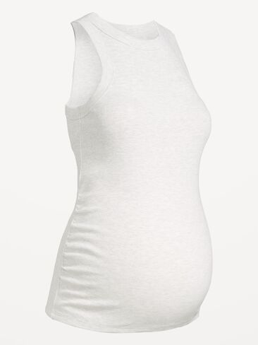 Old Navy Maternity High-Neck Tank Top - Light Gray Heather in Saudi Arabia