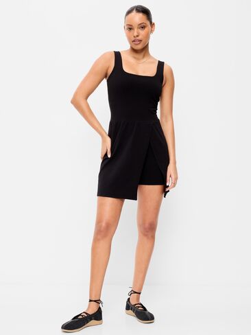 Old Navy PowerChill Scoop-Back Athletic Dress - Black Jack in Saudi Arabia