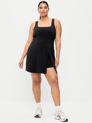 Old Navy PowerChill Scoop-Back Athletic Dress - Black Jack in Saudi Arabia