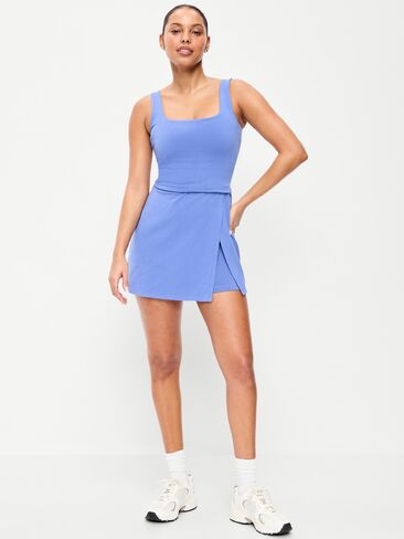 Old Navy PowerChill Scoop-Back Athletic Dress - Lobelia Blue in Saudi Arabia
