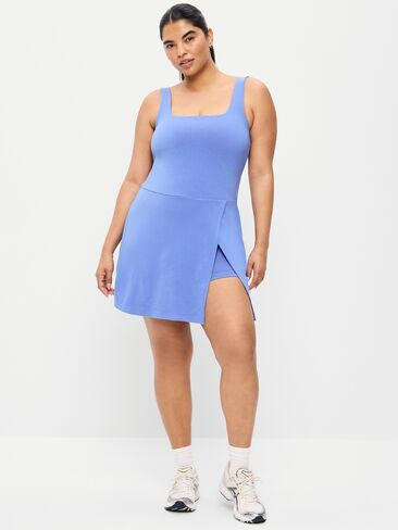 Old Navy PowerChill Scoop-Back Athletic Dress - Lobelia Blue in Saudi Arabia