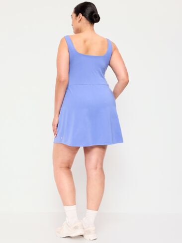 Old Navy PowerChill Scoop-Back Athletic Dress - Lobelia Blue in Saudi Arabia