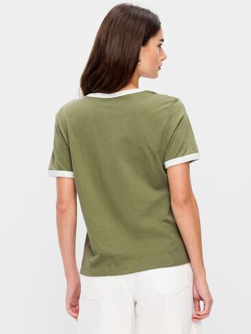 تي شيرت Old Navy EveryWear برقبة دائرية - أرض عارية in Kuwait