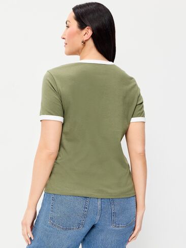 تي شيرت Old Navy EveryWear برقبة دائرية - أرض عارية in Kuwait