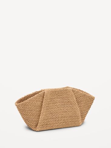 Old Navy Raffia Frame Shoulder Bag - Totally Natural in Saudi Arabia