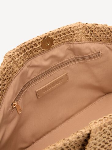 Old Navy Raffia Frame Shoulder Bag - Totally Natural in Saudi Arabia