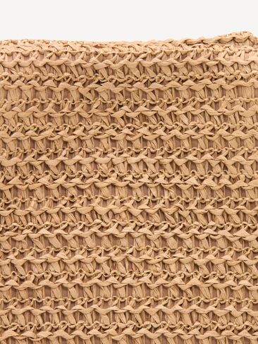 Old Navy Raffia Frame Shoulder Bag - Totally Natural in Saudi Arabia