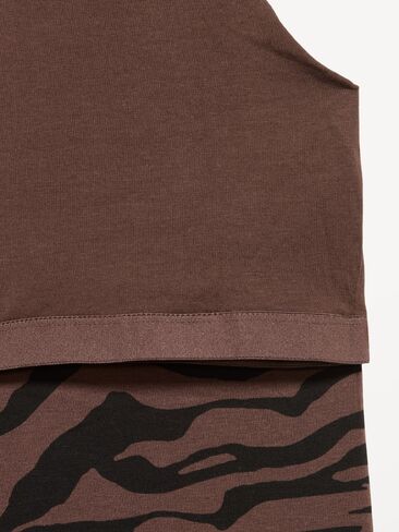 Old Navy Cowl-Neck Halter Top - Black Zebra in Saudi Arabia