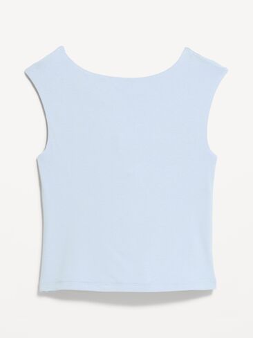Old Navy Cap-Sleeve Tie-Back Top - Sky Maintenance in Saudi Arabia