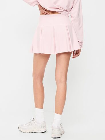 Old Navy Extra High-Waisted Drop-Waist Skort PowerSoft - رواية وردية in Kuwait
