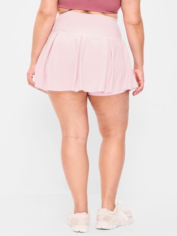 Old Navy Extra High-Waisted Drop-Waist Skort PowerSoft - رواية وردية in Kuwait
