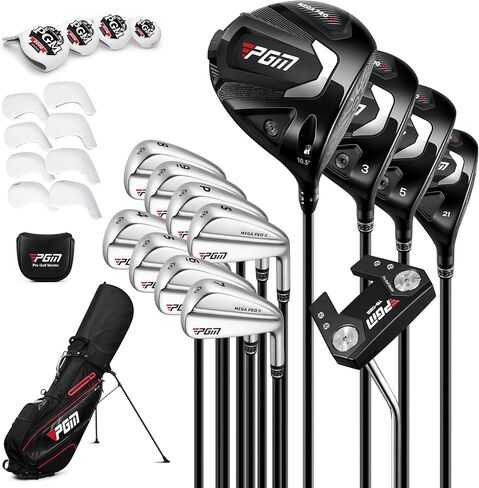 PGM 45.5" Golf Club Driver for Men Right Handed with Adjustable Loft and Tungsten Weighting, R&A and USGA Certified Driver Golf with Headcover in Saudi Arabia
