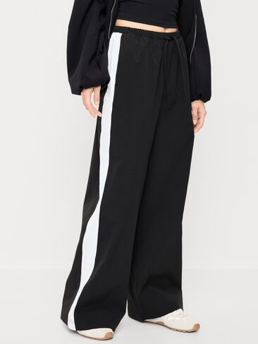 بنطال TrekTech خفيف الوزن عالي الخصر من Old Navy - بلاك جاك in Kuwait