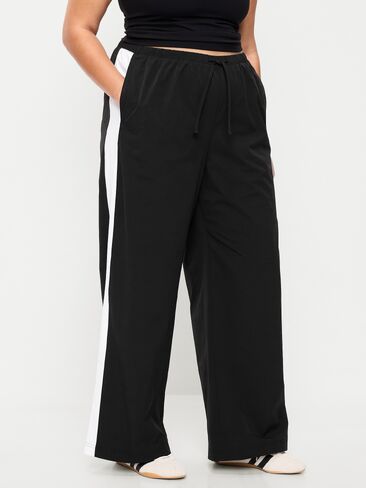بنطال TrekTech خفيف الوزن عالي الخصر من Old Navy - بلاك جاك in Kuwait