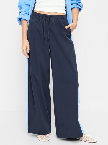 بنطال TrekTech خفيف الوزن عالي الخصر من Old Navy - باللون البحري in Kuwait