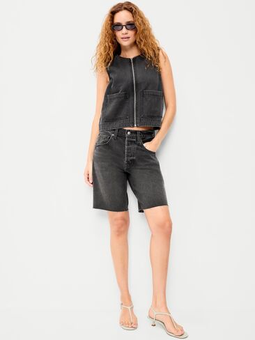 Old Navy Zip-Front Utility Vest - Coal in Saudi Arabia