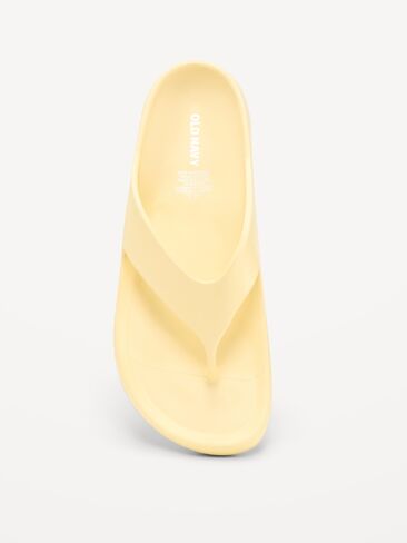 Old Navy Flip-Flop Sandals for Women - Golden Straw in Saudi Arabia
