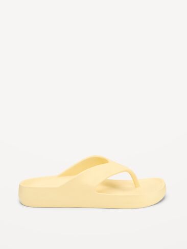 Old Navy Flip-Flop Sandals for Women - Golden Straw in Saudi Arabia