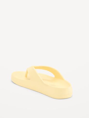 Old Navy Flip-Flop Sandals for Women - Golden Straw in Saudi Arabia