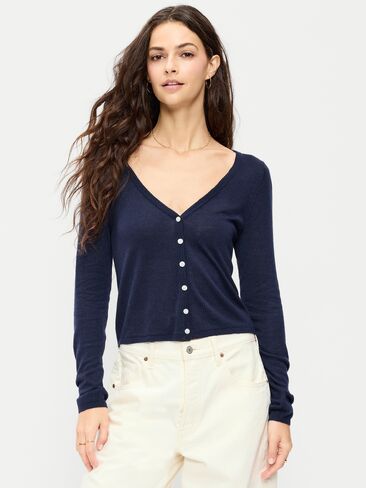 سترة صوفية قصيرة شفافة من مزيج صوف ميرينو من Old Navy - عمق القطب الشمالي in Saudi Arabia
