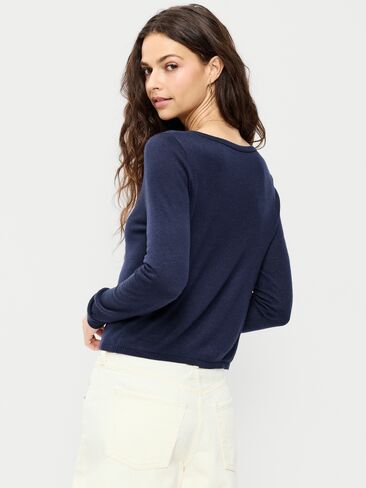سترة صوفية قصيرة شفافة من مزيج صوف ميرينو من Old Navy - عمق القطب الشمالي in Saudi Arabia
