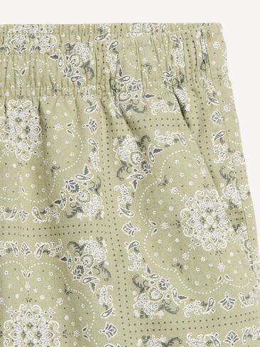 Old Navy Linen-Blend Jogger Shorts -- 5-inch inseam - Light Green in Saudi Arabia