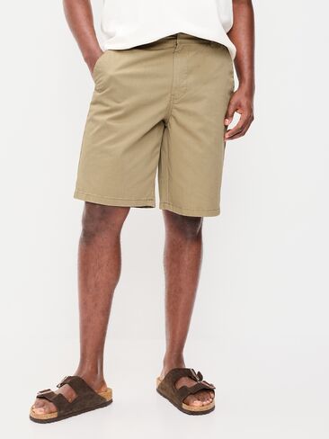 Old Navy Baggy Heavyweight Workwear Shorts-- 10-inch inseam - Kicking Up Dust in Saudi Arabia