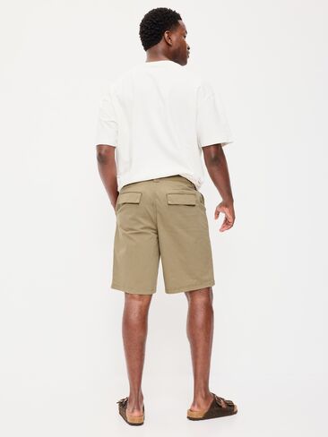 Old Navy Baggy Heavyweight Workwear Shorts-- 10-inch inseam - Kicking Up Dust in Saudi Arabia