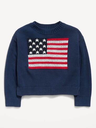 سترة صوفية بأكمام طويلة من Old Navy للفتيات - ليلة غامضة in Kuwait