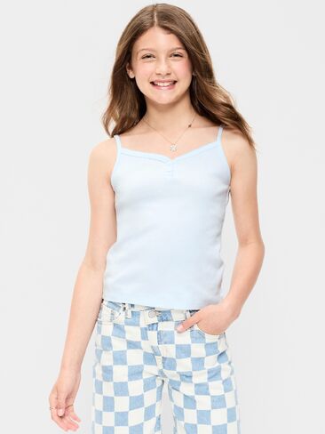 قميص بدون أكمام بأزرار للفتيات من Old Navy - ماء مثلج in Saudi Arabia