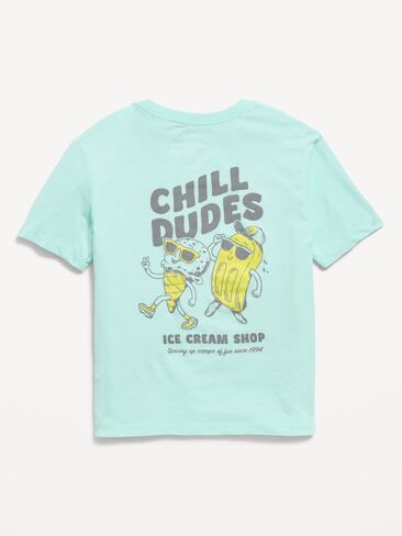 Old Navy Short-Sleeve Graphic T-Shirt for Boys - Aquaesque in Saudi Arabia
