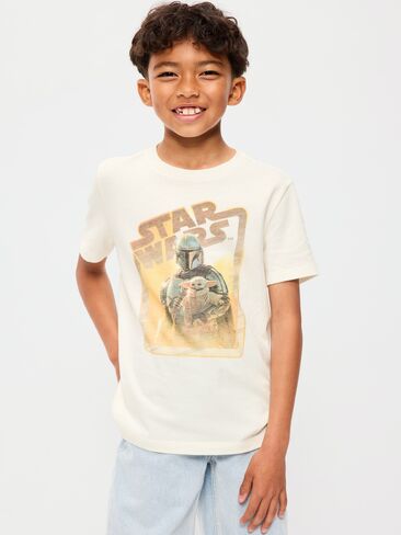 تي شيرت برسوم محايدة للجنسين من Old Navy Star Wars™ للأطفال - ملح البحر in Saudi Arabia