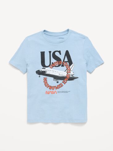 Old Navy NASA Gender-Neutral Graphic T-Shirt for Kids - Blue Sky in Saudi Arabia