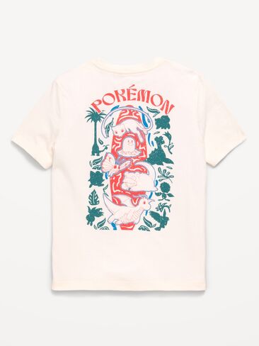 Old Navy Pokémon™ Gender-Neutral Graphic T-Shirt for Kids - Sea Salt in Saudi Arabia