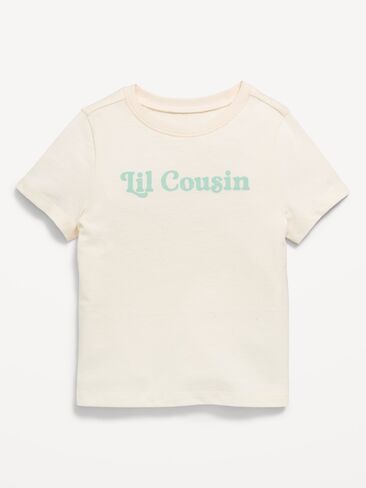 Old Navy Short-Sleeve Unisex Graphic T-Shirt for Toddler - Sea Salt in Saudi Arabia
