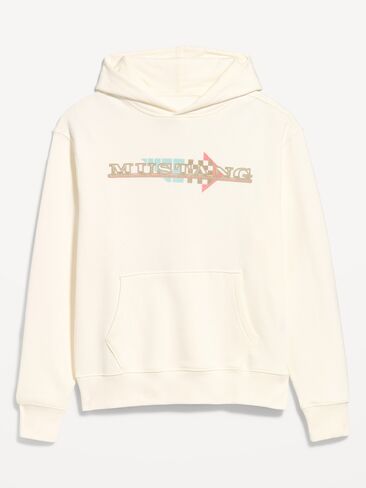 Old Navy Ford Mustang™ Pullover Hoodie - Sea Salt in Saudi Arabia