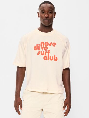 سويت شيرت فضفاض راجلان قصير من Old Navy - Creme De La Creme in Saudi Arabia