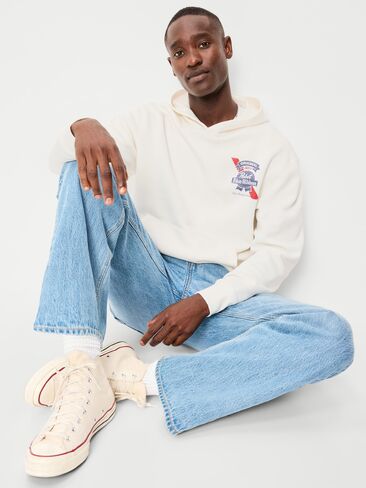 Old Navy Pabst Blue Ribbon© Pullover Hoodie - Sea Salt in Saudi Arabia
