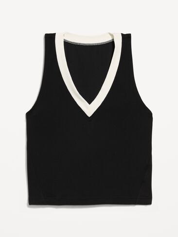 Old Navy StudioSmooth Tennis Tank Top - Black Jack in Saudi Arabia