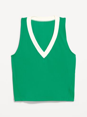 Old Navy StudioSmooth Tennis Tank Top - GREEN MANGROVE in Saudi Arabia