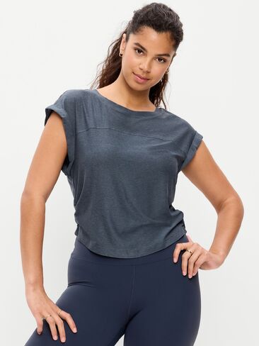 قميص Old Navy CloudMotion Muscle بدون أكمام - داكن داكن in Saudi Arabia