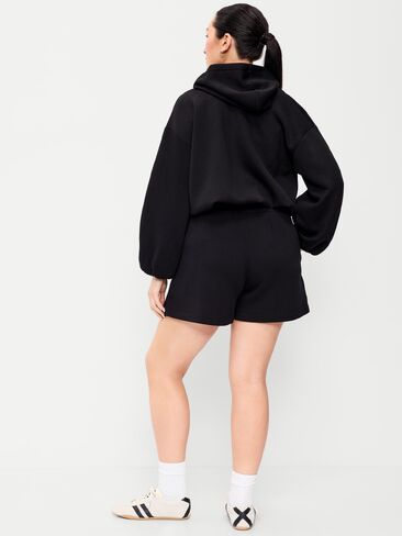 Old Navy High-Waisted Bounce Fleece Shorts -- 5-inch inseam - Black Jack in Saudi Arabia