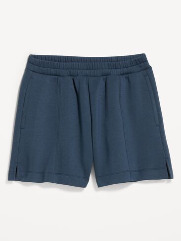 Old Navy High-Waisted Bounce Fleece Shorts -- 5-inch inseam - Dusk Navy in Saudi Arabia