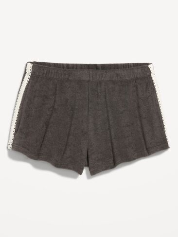 Old Navy Mid-Rise Terry Cloth Shorts -- 2.5-inch inseam - Panther in Saudi Arabia