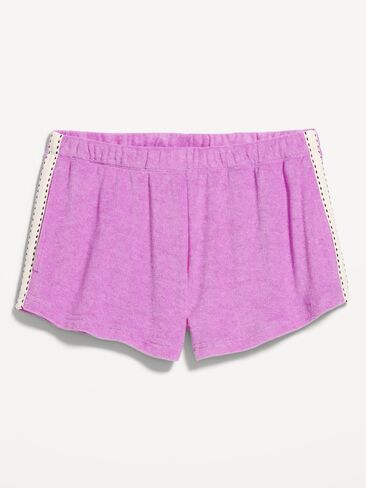 Old Navy Mid-Rise Terry Cloth Shorts -- 2.5-inch inseam - Orchid in Saudi Arabia