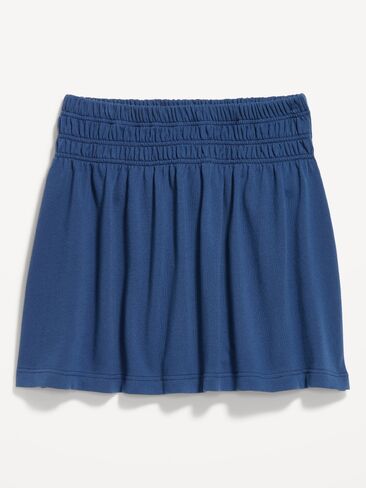 تنورة قصيرة بخصر قصير من SoSoft Terry من Old Navy - أزرق باسيفيك in Kuwait