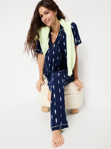 طقم بنطال جيرسي منسوج من Old Navy Sunday - Go Fish in Saudi Arabia