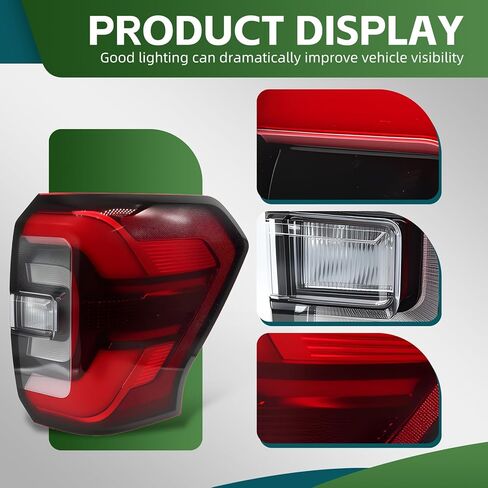 Right Tail Light Assembly Red Trim Compatible with Expedition Limited/Platinum 2022 2023 Passenger Side Rear Lamp Replace NL1Z13404 in Saudi Arabia