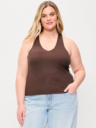 Old Navy Ribbed Loop-Back Halter Top - Peppercorn in Kuwait